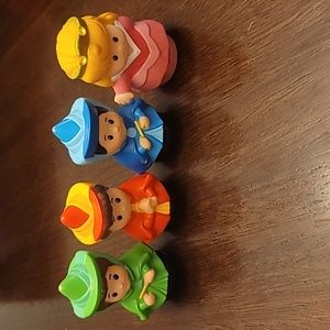 Disney Little People Aurora and 3 fairies
